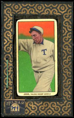 Picture, Helmar Brewing, T206-Helmar Card # 349, Addie JOSS (HOF), Pitching stretch, Toledo Swamp Angels